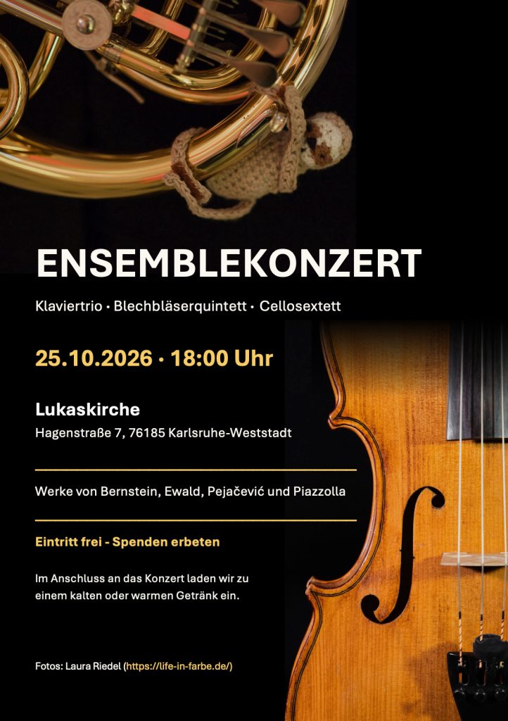 Ensemblekonzert in der Lukaskirche